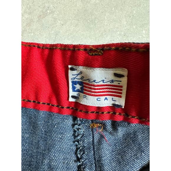 VTG Levi's 70s Orange Tab Wide Leg Culotte Shorts - see description for size - Picture 9 of 12